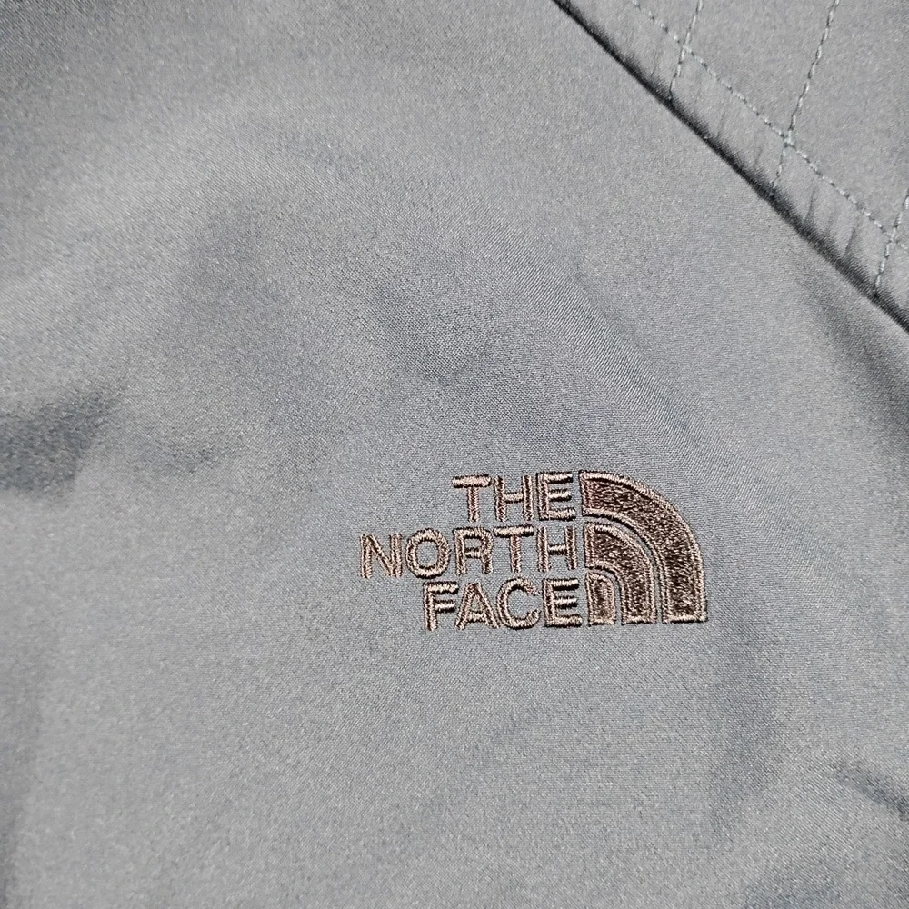 The North Face Wind Wall Softshell Jacket Women's S Teal Hooded High Pile Fleece